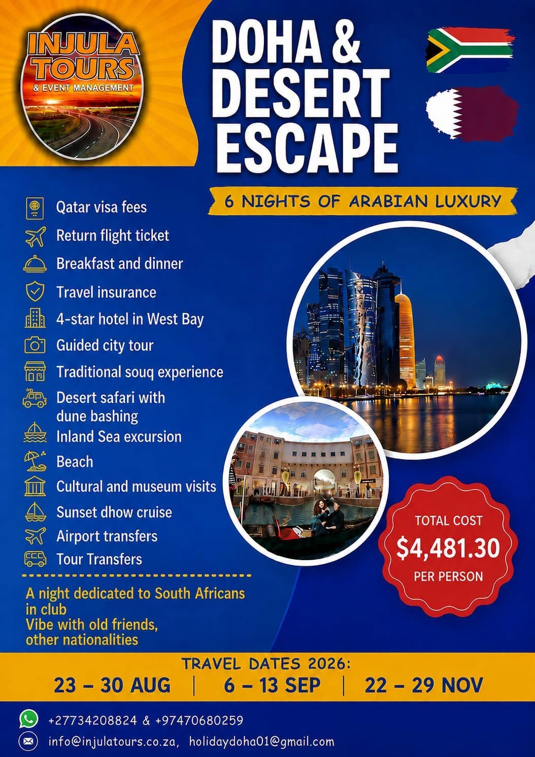 Doha and Desert Escape