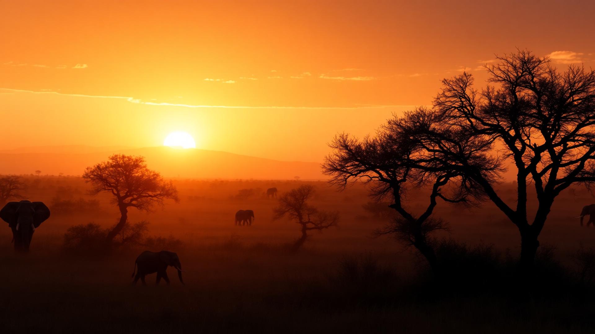Savanna sunrise